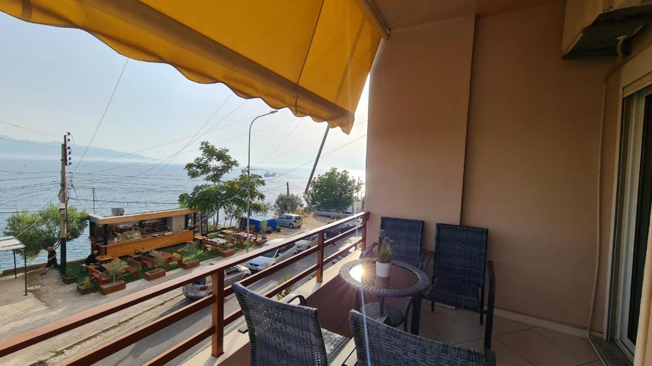 Orange Corner Apartment Sarandë Buitenkant foto