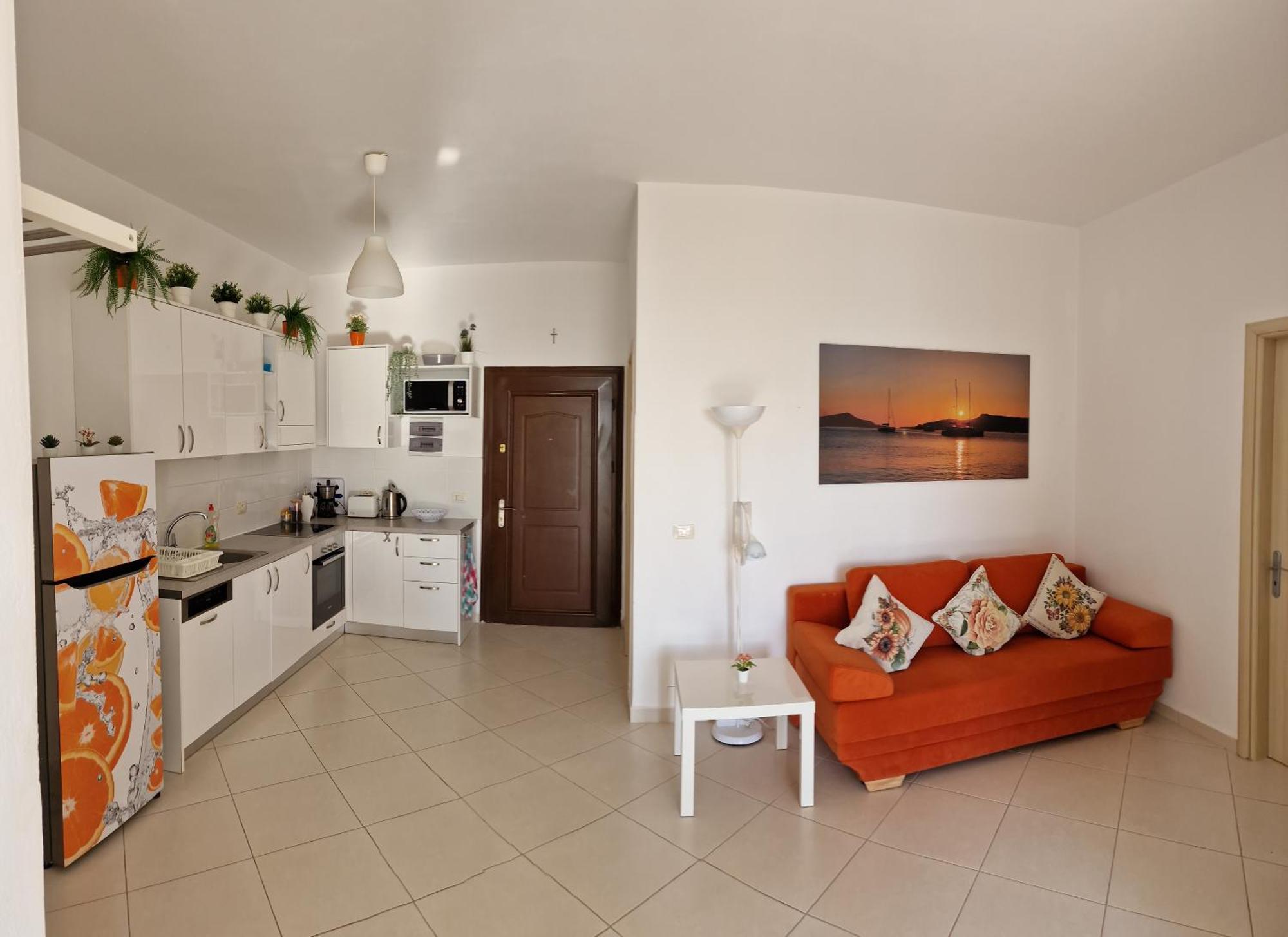 Orange Corner Apartment Sarandë Buitenkant foto