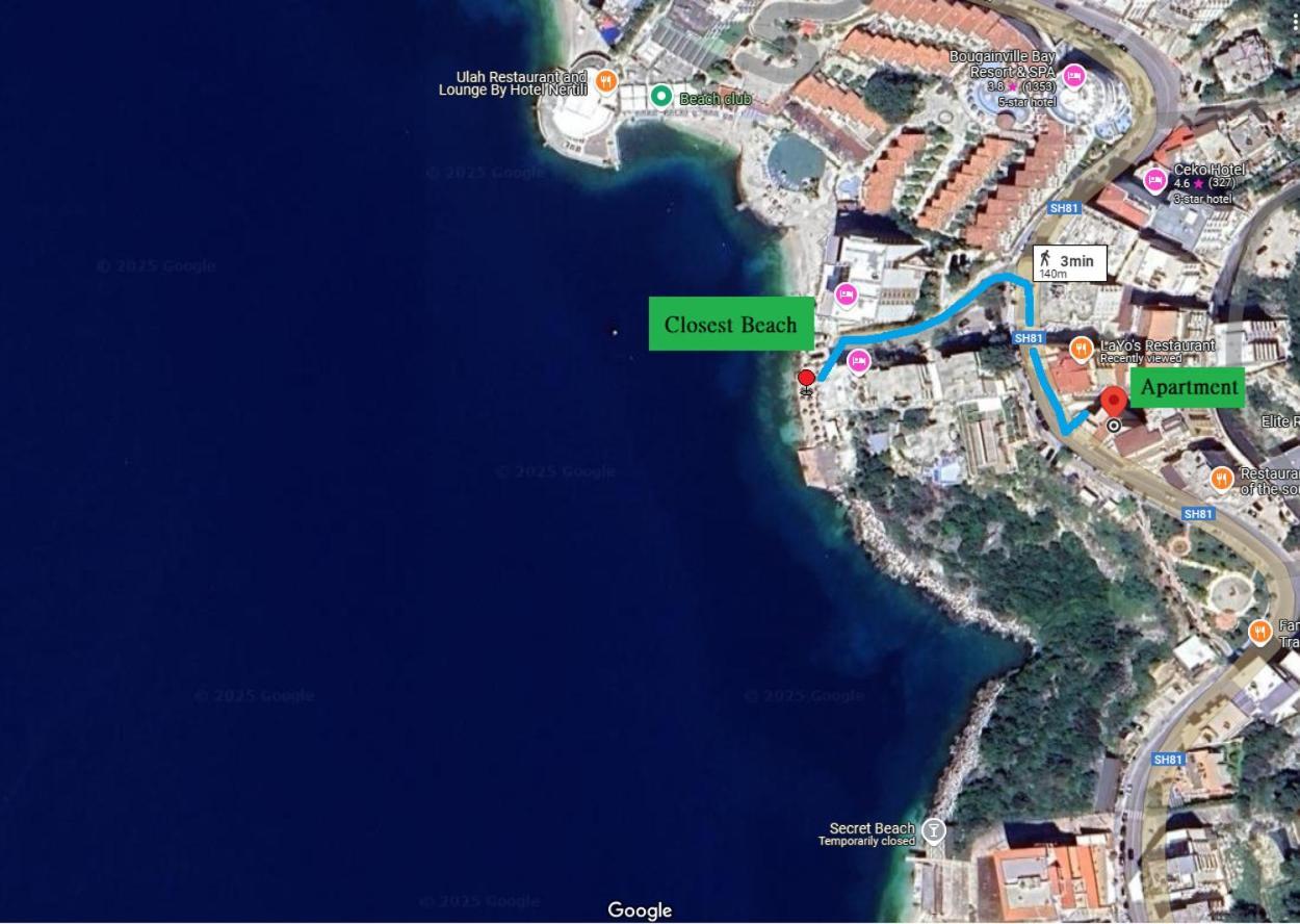 Orange Corner Apartment Sarandë Buitenkant foto